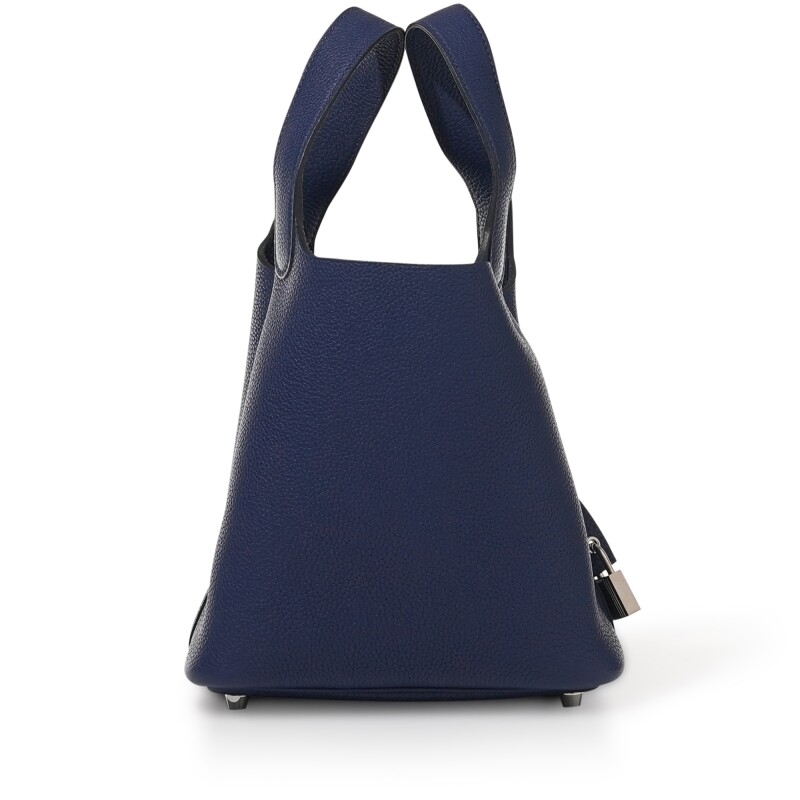 Hermès Bleu Saphir Maurice Picotin Lock 18 Palladium Hardware - Image 2